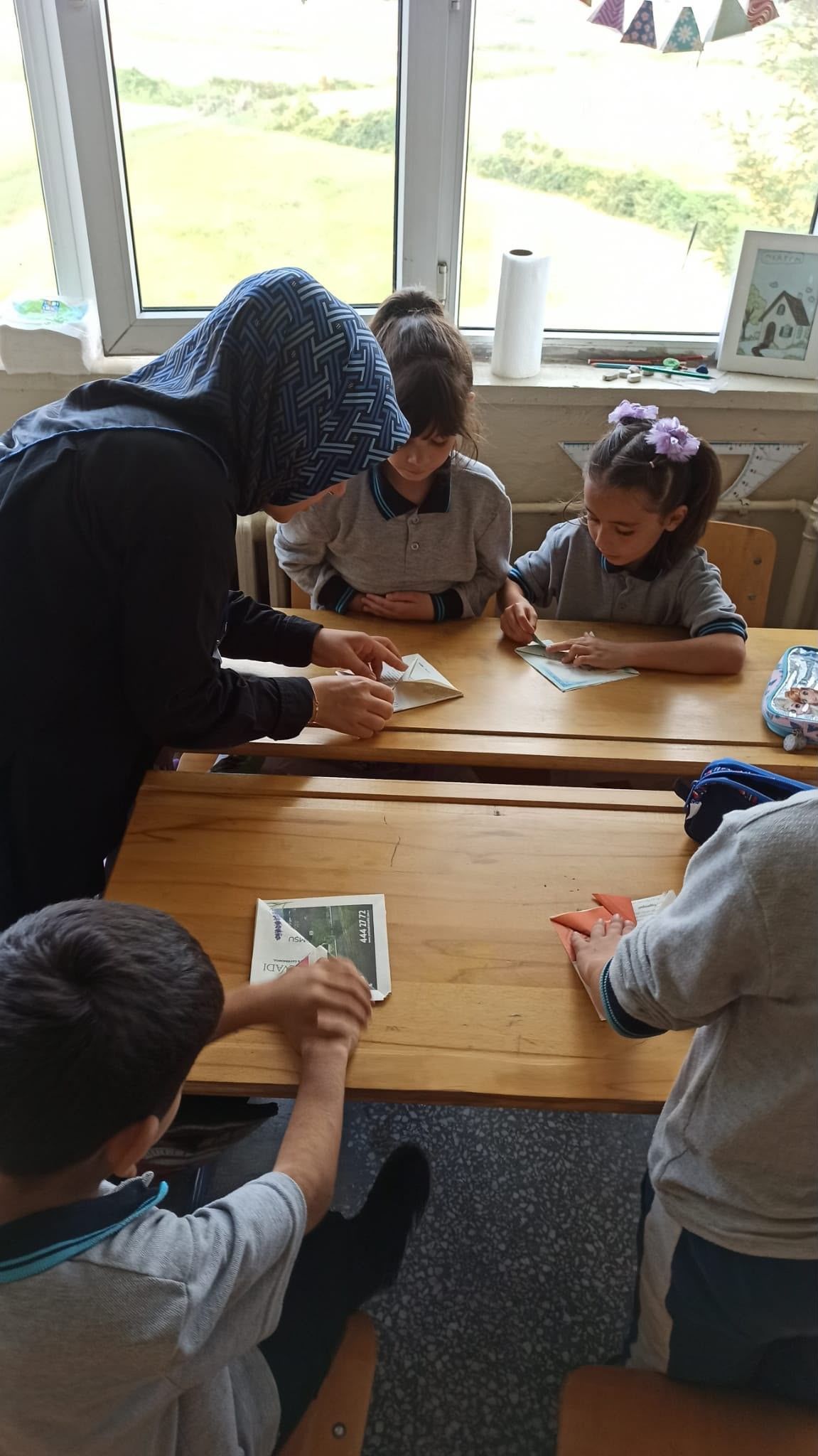 Bafra’da kırsal mahalle öğrencileri bilimle buluştu