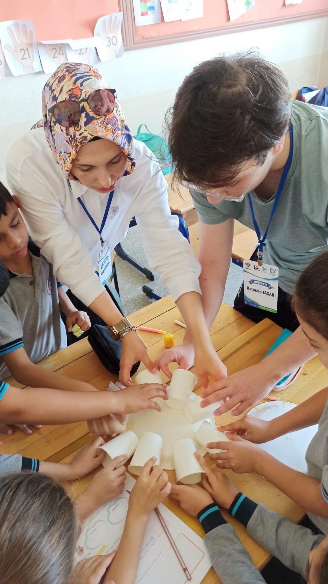 Bafra’da kırsal mahalle öğrencileri bilimle buluştu