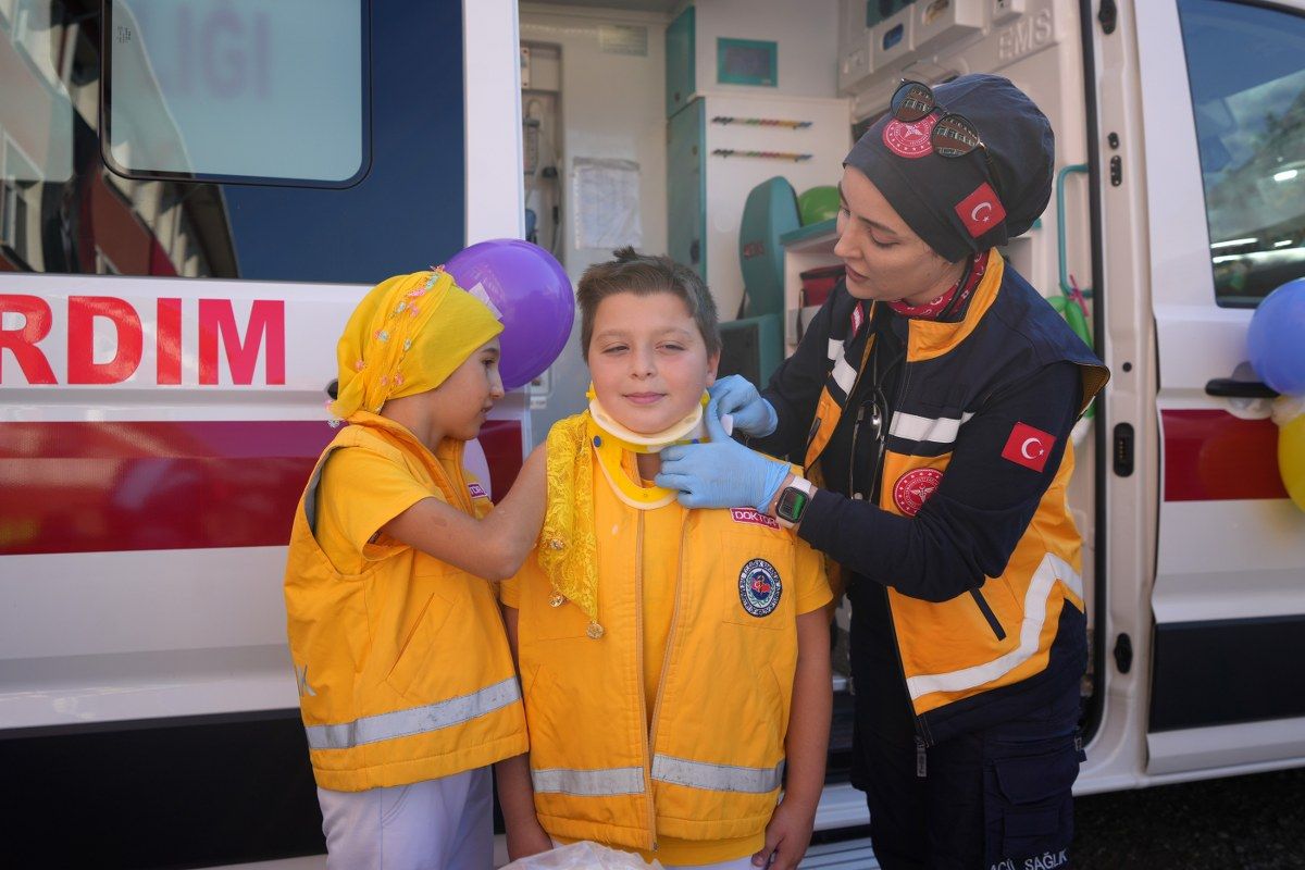 Samsun’da ilkokul öğrencilerine sağlık seferberliği