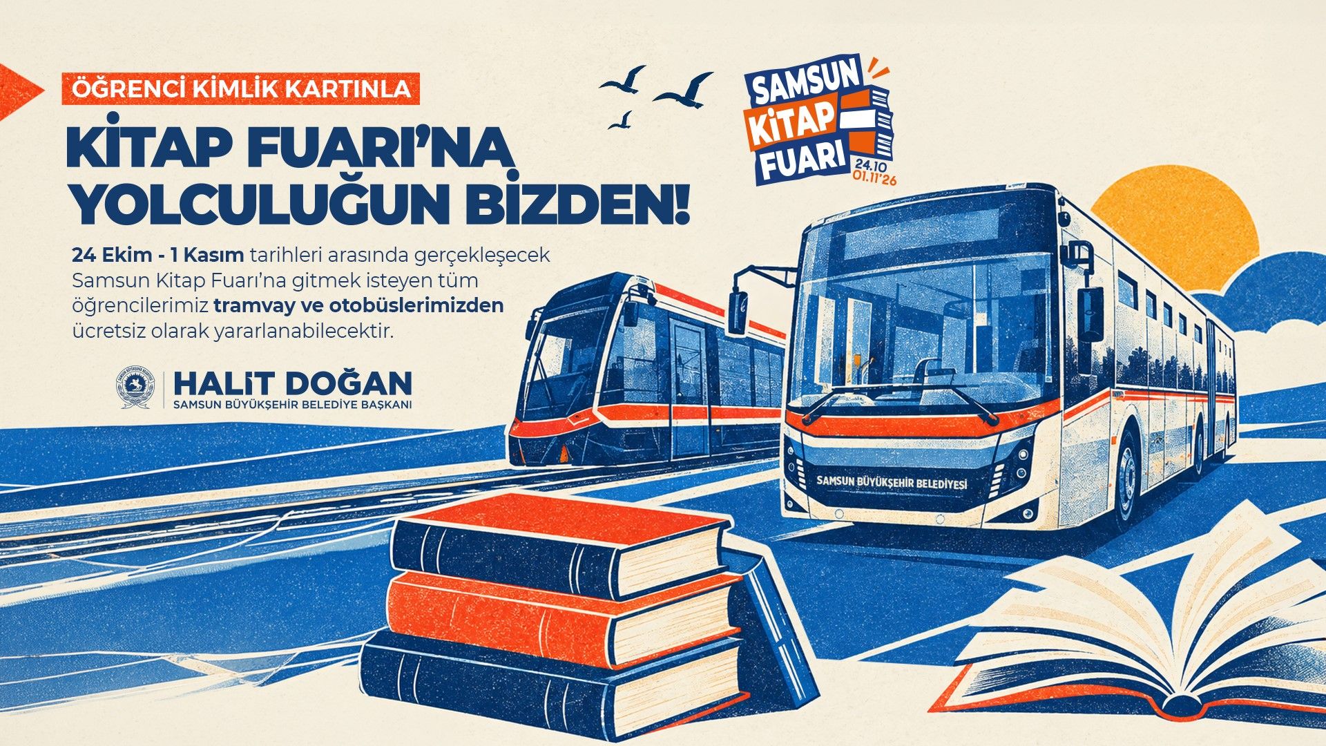 Samsun haber: Samsun’da tramvay ve otobüsler ücretsiz olacak! İşte nedeni