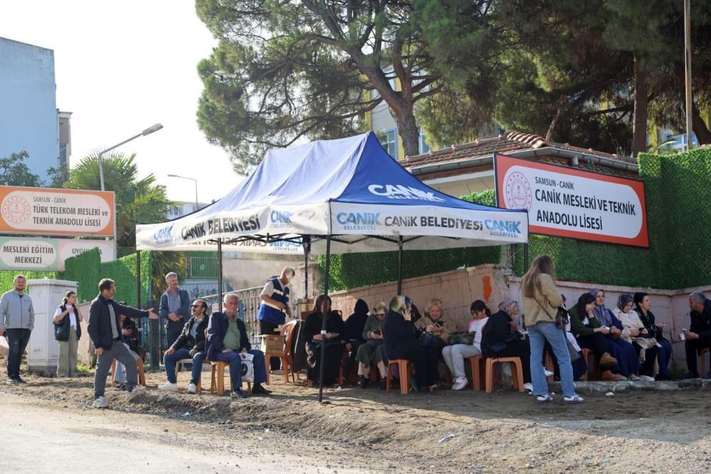 Canik Belediyesi KPSS adayları ve aileleri için seferber oldu