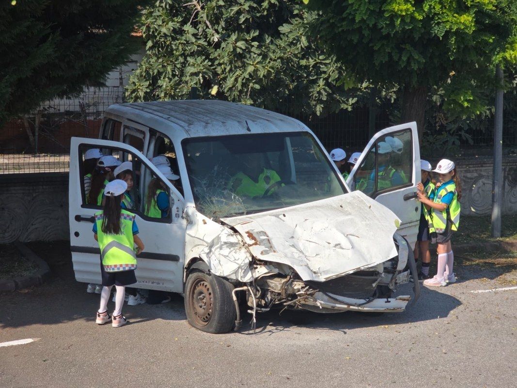 samsun haber: İlkadım Belediyesi'nden çocuklara trafik eğitimi