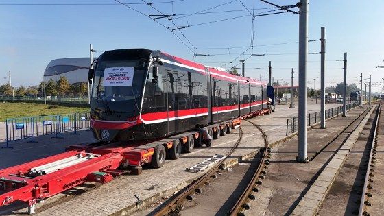 samsun haber: Samsun’un yeni tramvayı geldi! Şimdi gözler o tarihte