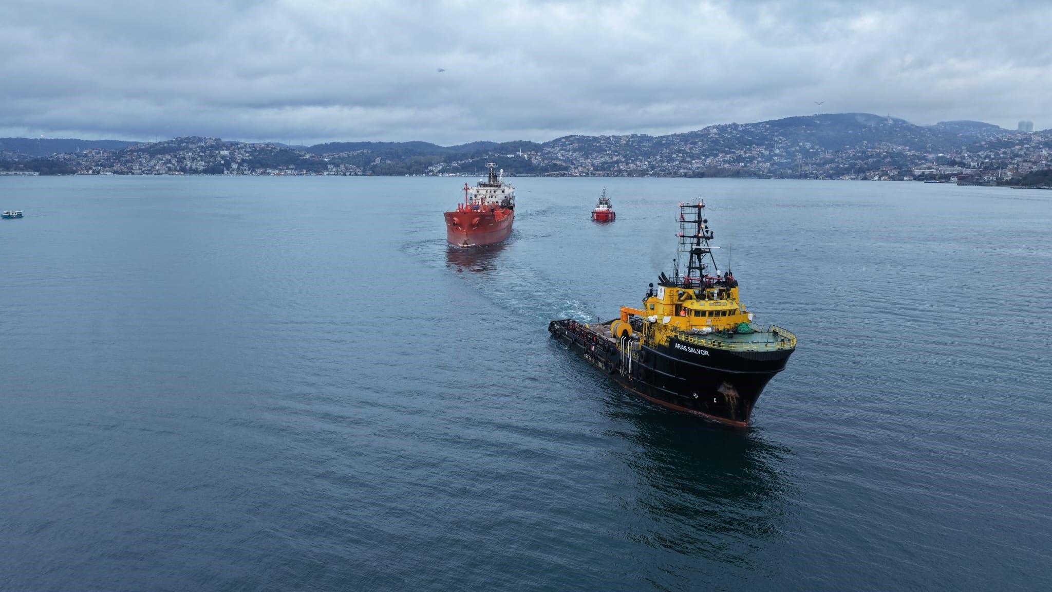Samsun haber: Samsun açıklarında karaya oturan tanker İstanbul Boğazı’nı kapattı