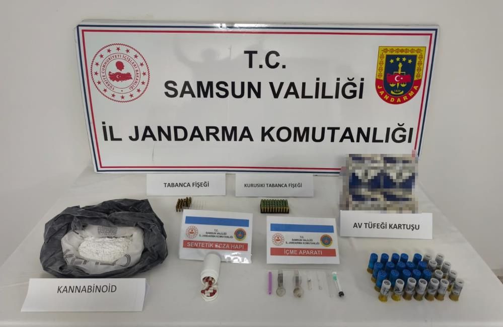 Samsun'da operasyon: Evden çıkanlar şaşırttı! 33 kilo detayı