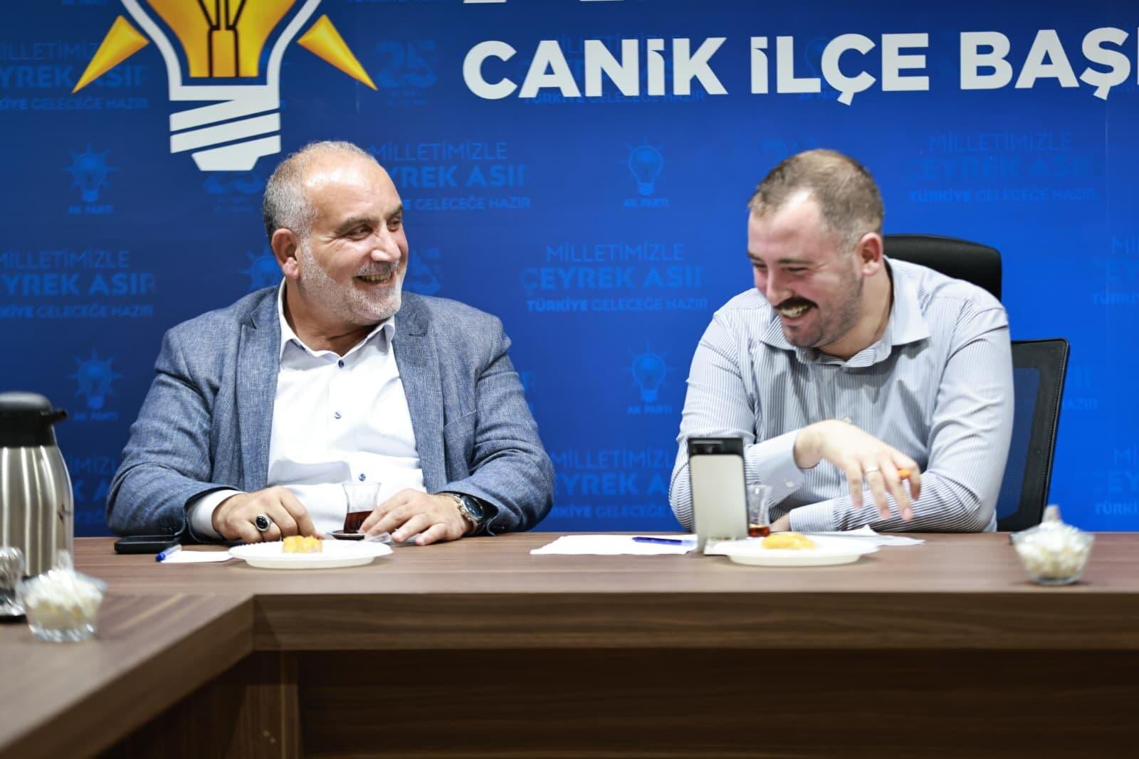 Samsun haber: Başkan İbrahim Sandıkçı’dan Canik teşkilatına birlik mesajı