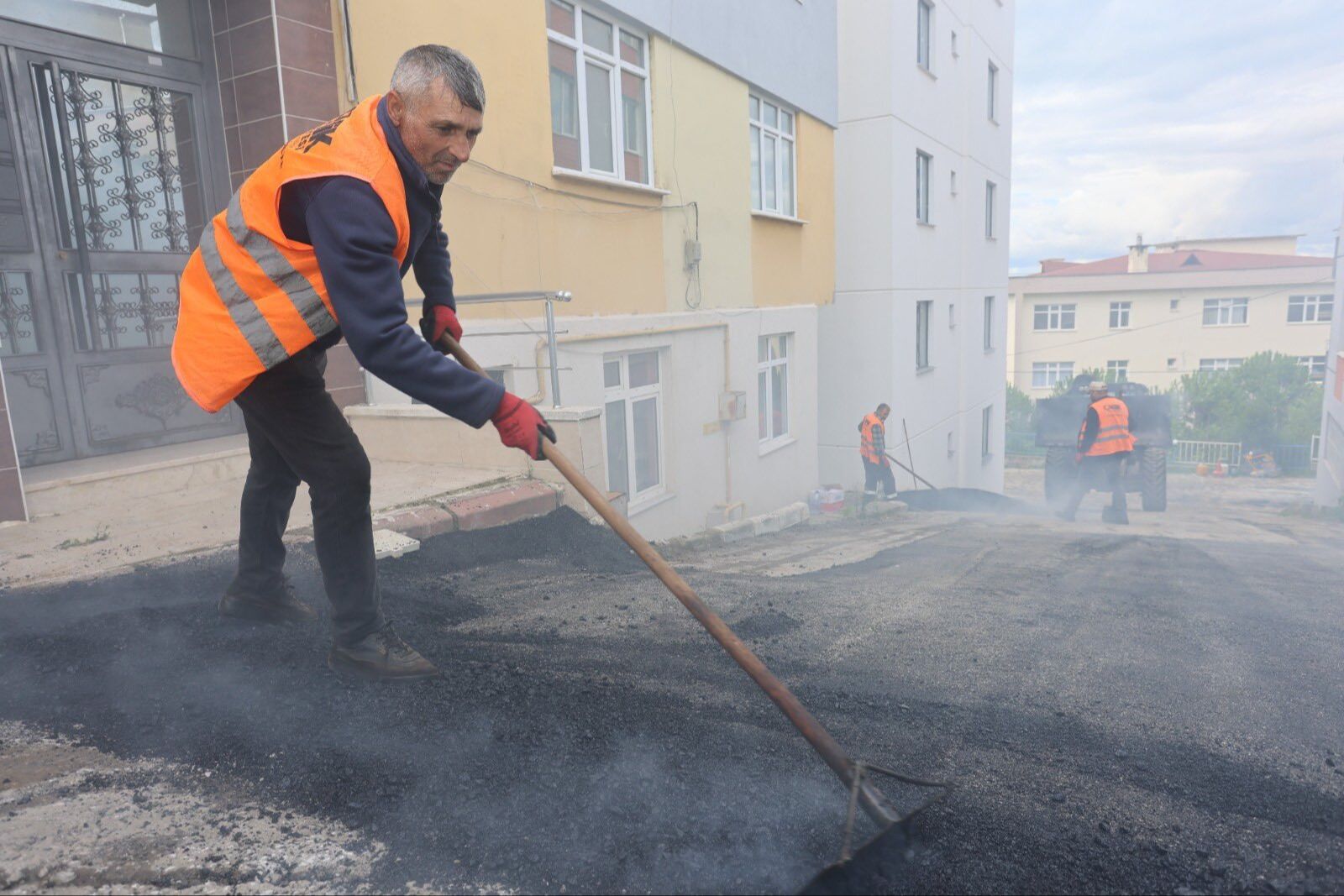 Samsun Haber: Canik Belediye Başkanı İbrahim Sandıkçı duyurdu: Uludağ’da yol çalışması sürüyor