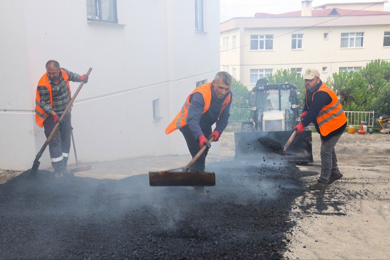 Samsun Haber: Canik Belediye Başkanı İbrahim Sandıkçı duyurdu: Uludağ’da yol çalışması sürüyor