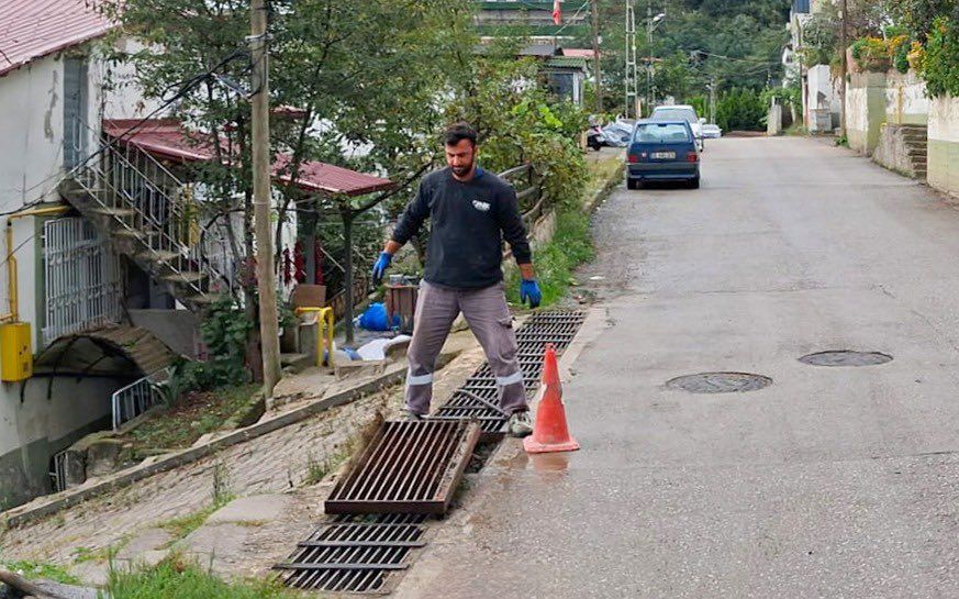 Samsun haber: Canik’te yağışlara karşı mazgal temizliği sürüyor