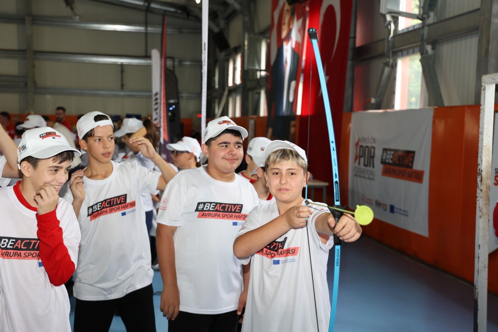 Samsun Haber: Avrupa Spor Haftası coşkusu! 300 öğrenci doyasıya eğlendi