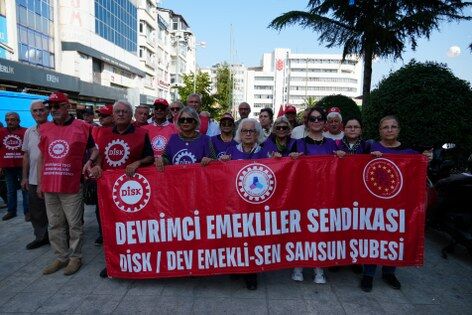 samsun haber: Emekliler TBMM’ yolunda! Samsun'dan taleplerini haykırdılar 