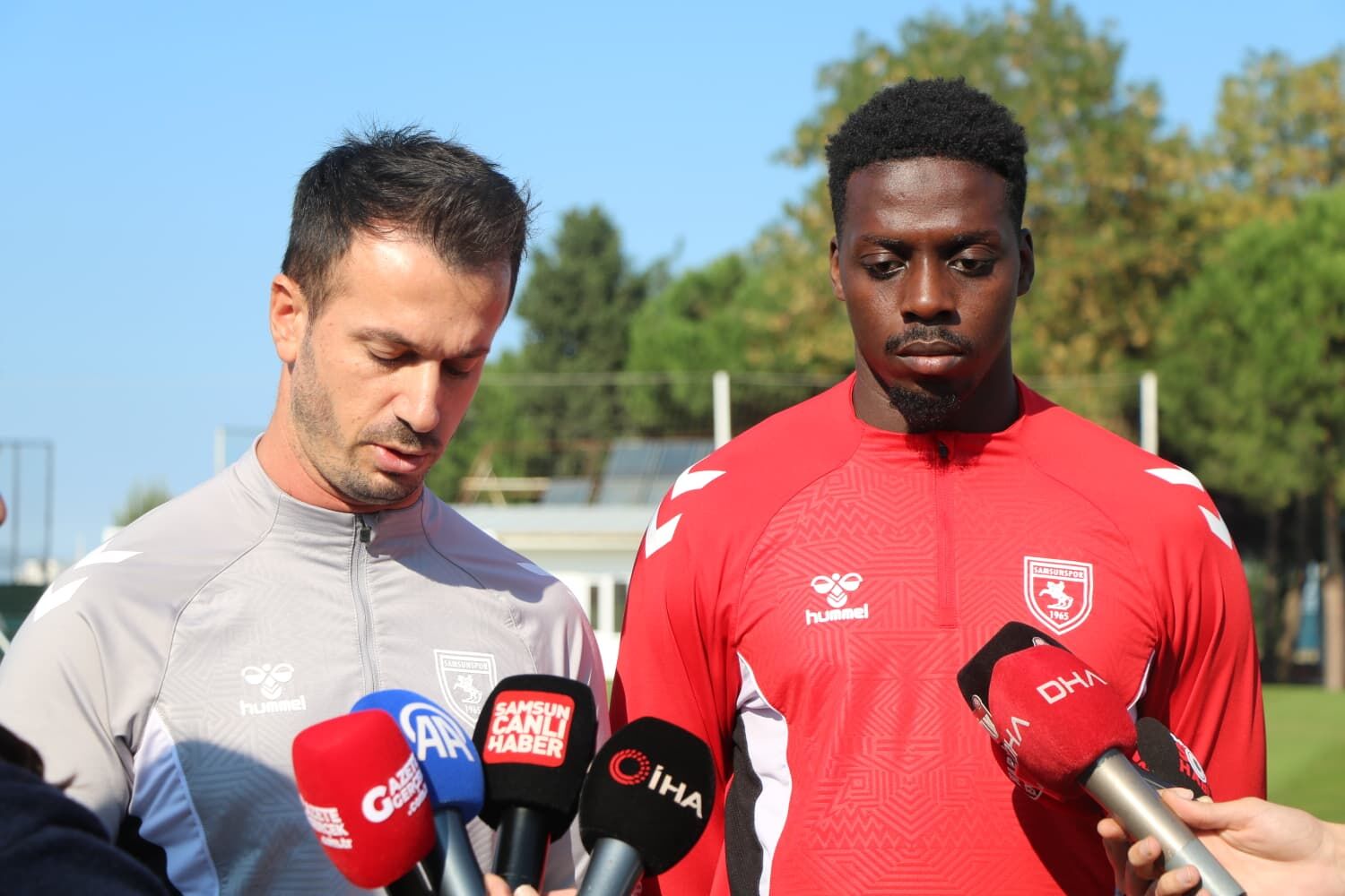 samsunspor haber Samsunspor’da Bayo’dan derbi sözü: "Taraftarımız için kazanacağız"