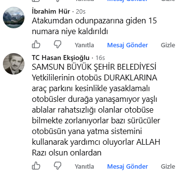 samsun haber: Samsun'da ulaşım düğümü! Kaldırılan hatlar vatandaşı mağdur etti