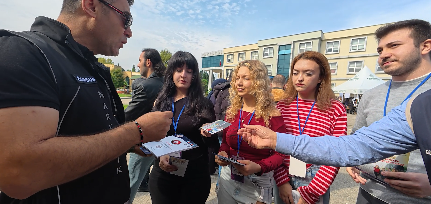 Samsun haber: Samsun polisi binlerce üniversite öğrencisiyle buluştu