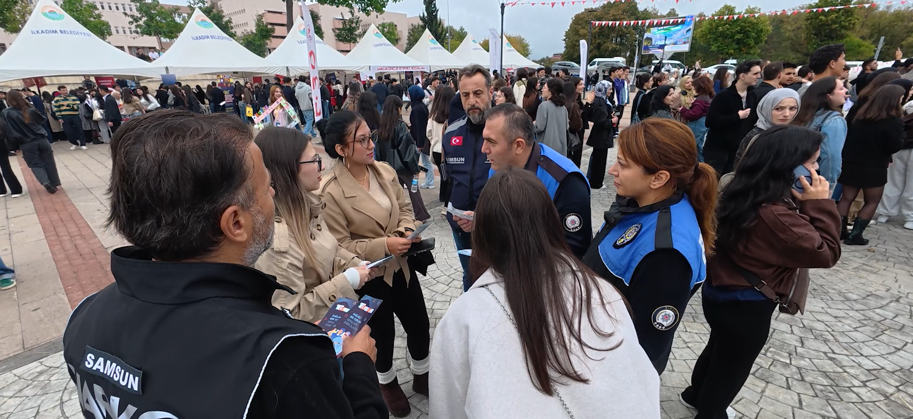 Samsun haber: Samsun polisi binlerce üniversite öğrencisiyle buluştu