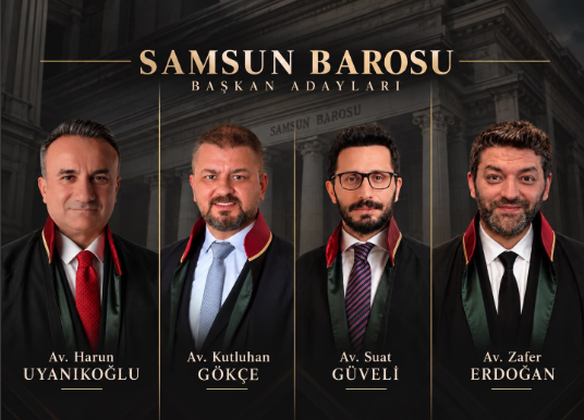 Samsun haber... Samsun Barosu 11 Ekim'de sandık başında
