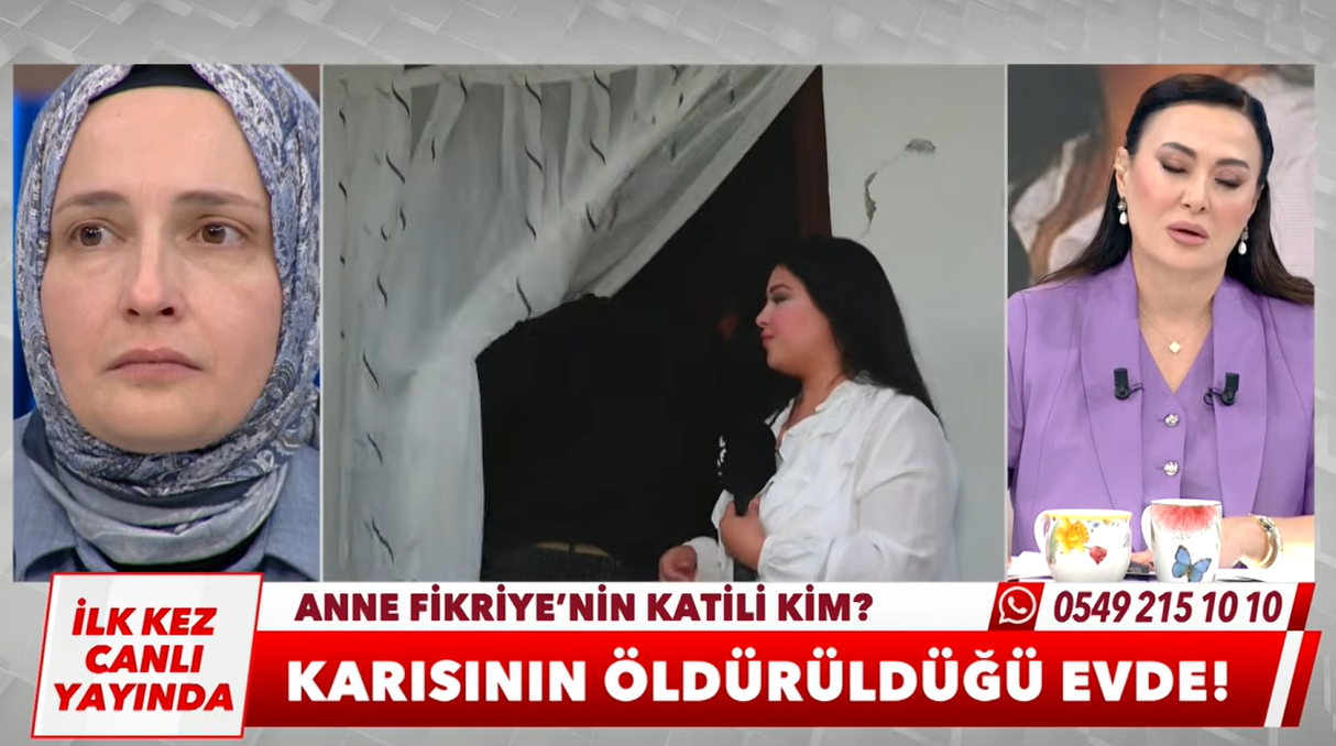 Samsun haber: Samsun'da Fikriye Turgut dosyasında canlı yayında gerginlik