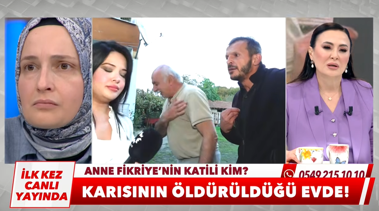 Samsun haber: Samsun'da Fikriye Turgut dosyasında canlı yayında gerginlik