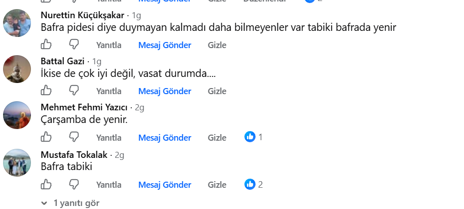 Samsun haber: Samsun'da pide tartışması sosyal medyayı ikiye böldü