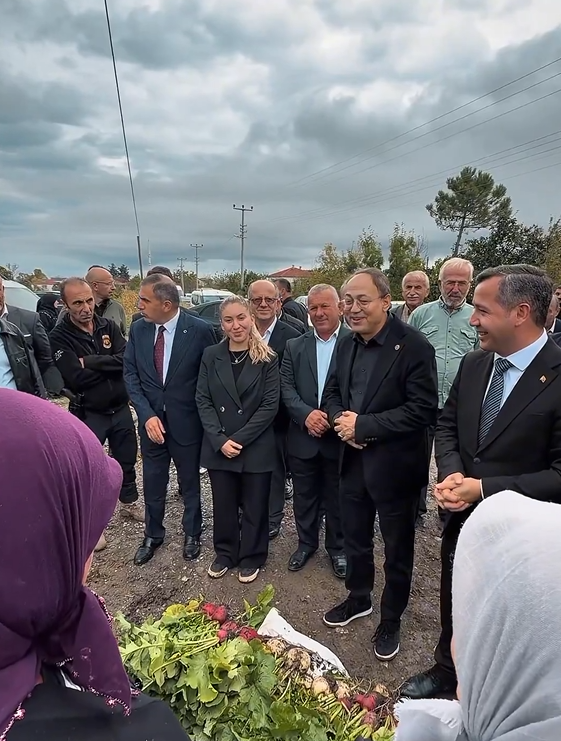 Samsun haber: MHP’li İlyas Topsakal’dan Alaçam’da üreticilere destek mesajı