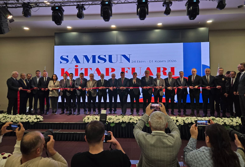 Samsun haber: Samsun Kitap Fuarı kapılarını açtı: 146 yayınevi, 300’ü aşkın yazar