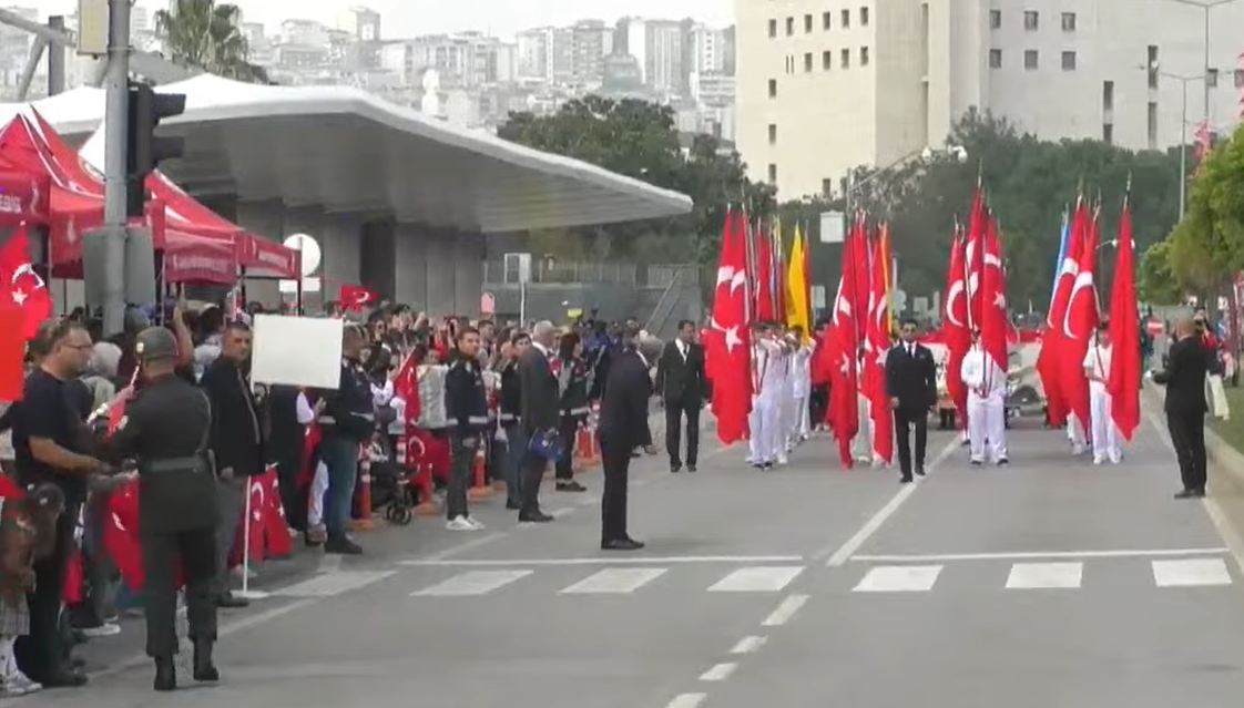 samsun haber Samsun'da Cumhuriyet'in 103. yılına görkemli kutlama