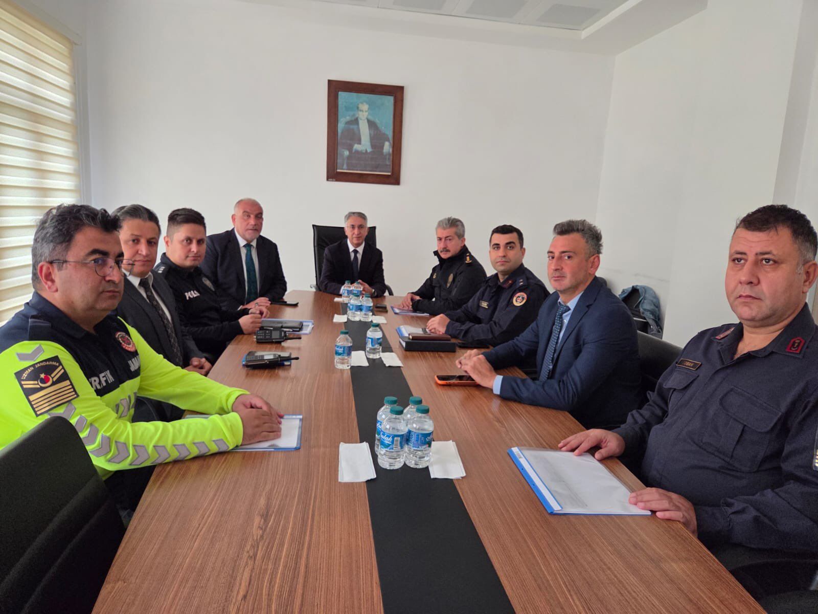 samsun haber Canik'te güvenlik zirvesi! Toplantı gerçekleştirildi