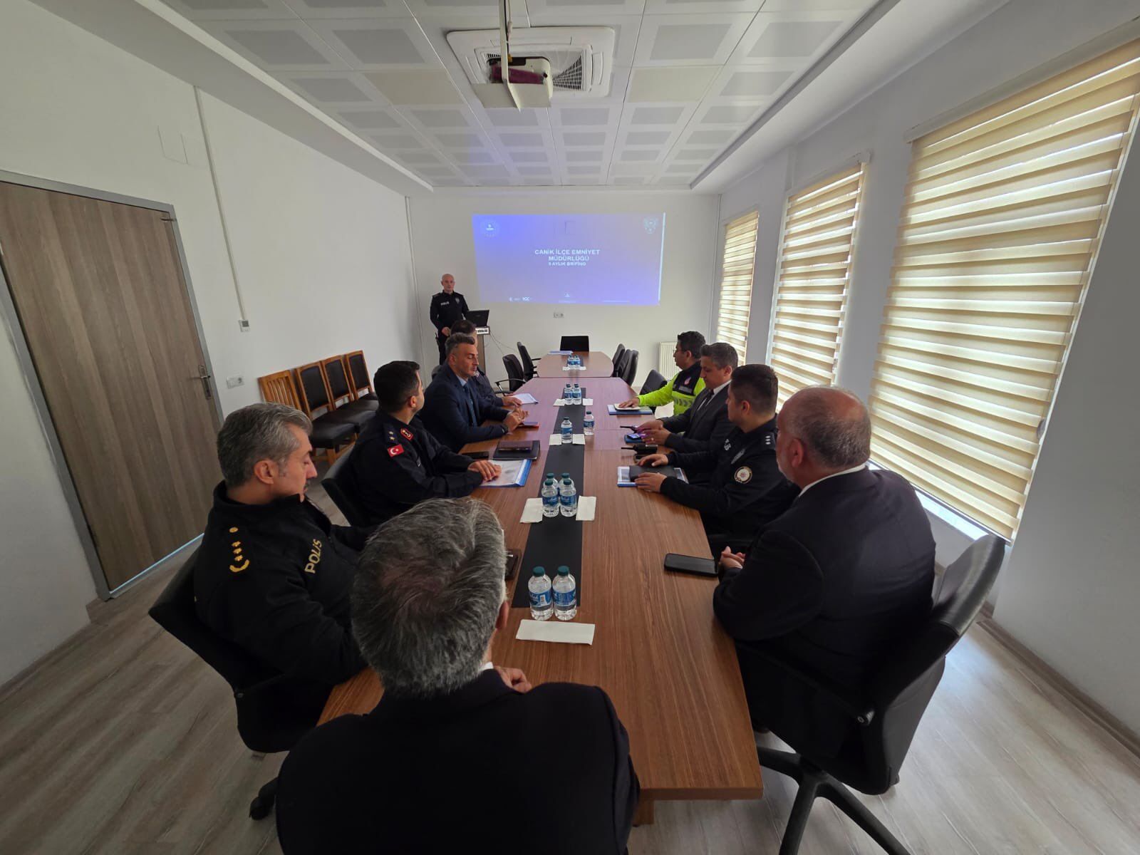samsun haber Canik'te güvenlik zirvesi! Toplantı gerçekleştirildi