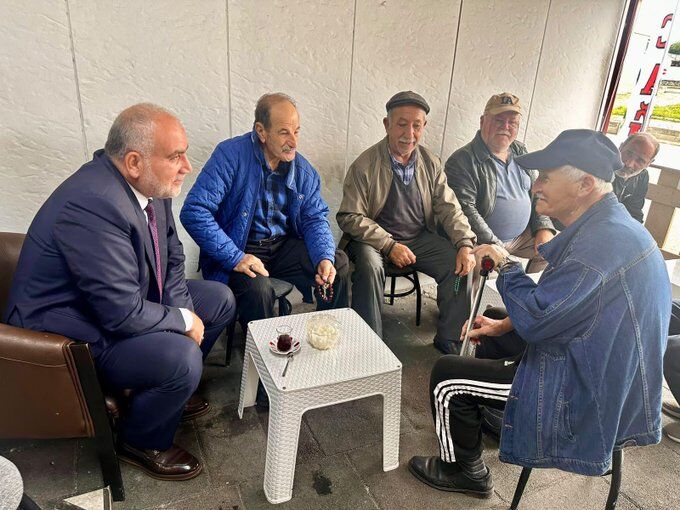 samsun haber Canik'te Başkan İbrahim Sandıkçı’dan gönül buluşması