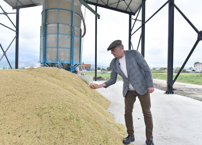samsun haber Tekkeköy’de çeltik kurutma tesisi hizmete açıldı