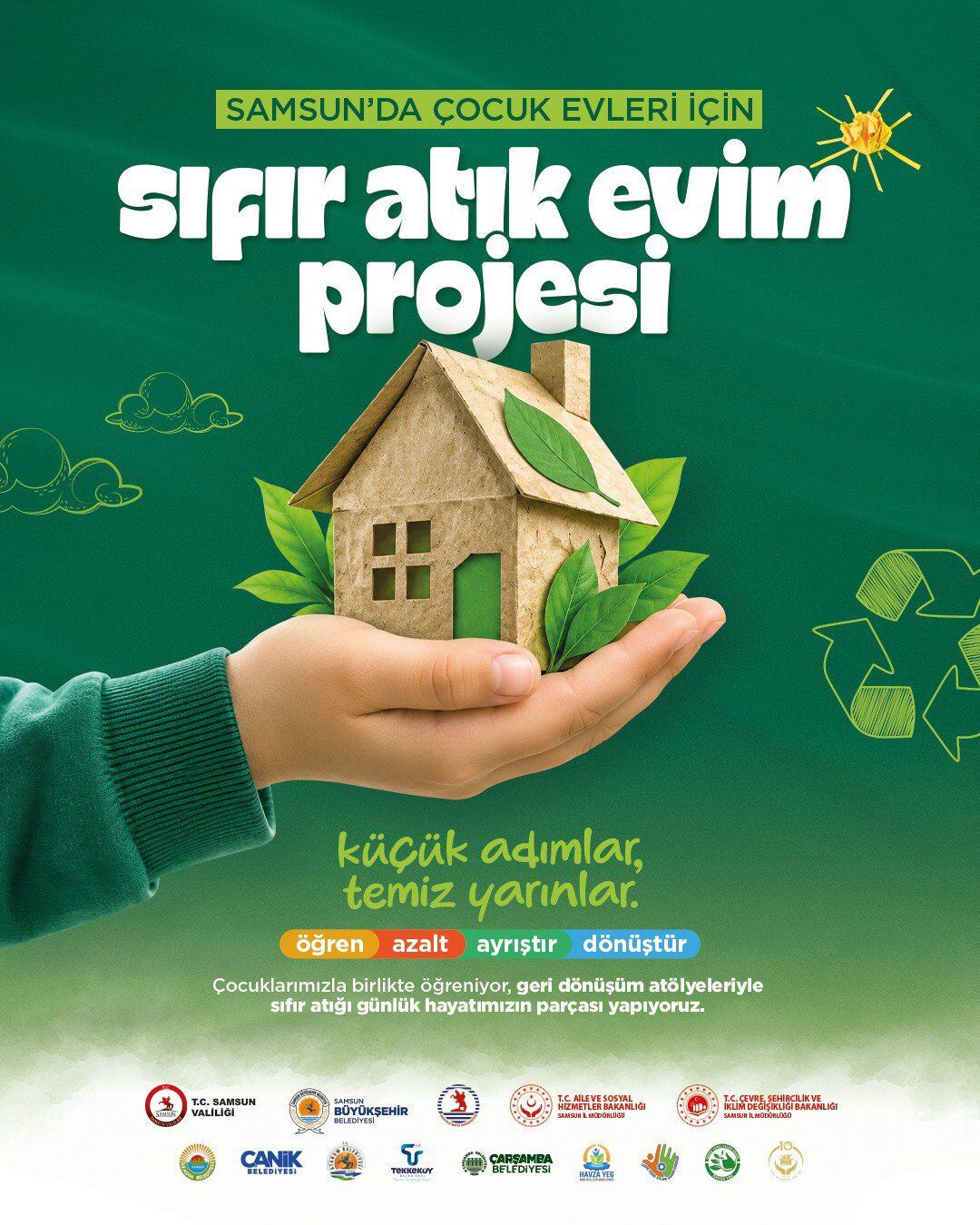 Samsun Haber: Samsun’da “Sıfır Atık Evim” projesi başlıyor