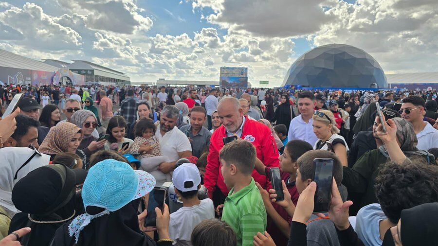 Canik Belediye Başkanı İbrahim Sandıkçı TEKNOFEST’te