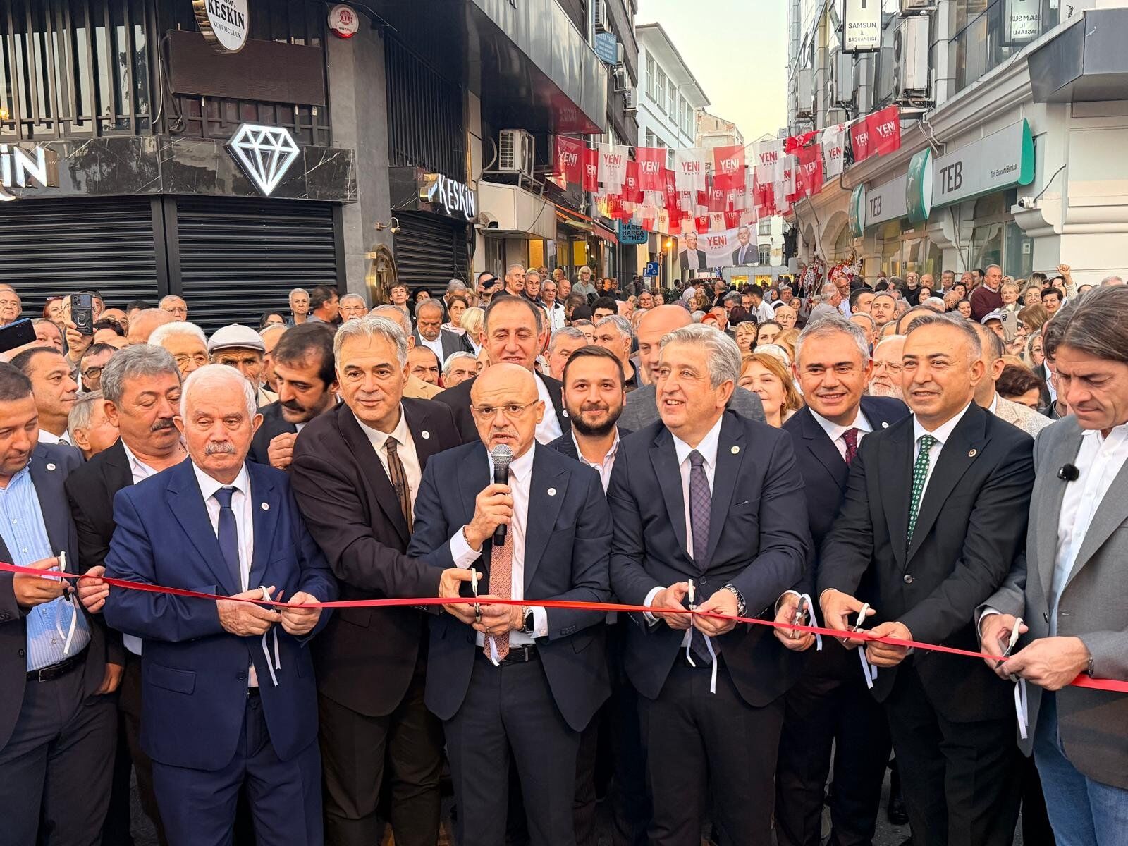 samsun haber YENİ Parti Samsun İl Başkanlığı binasına görkemli açılış