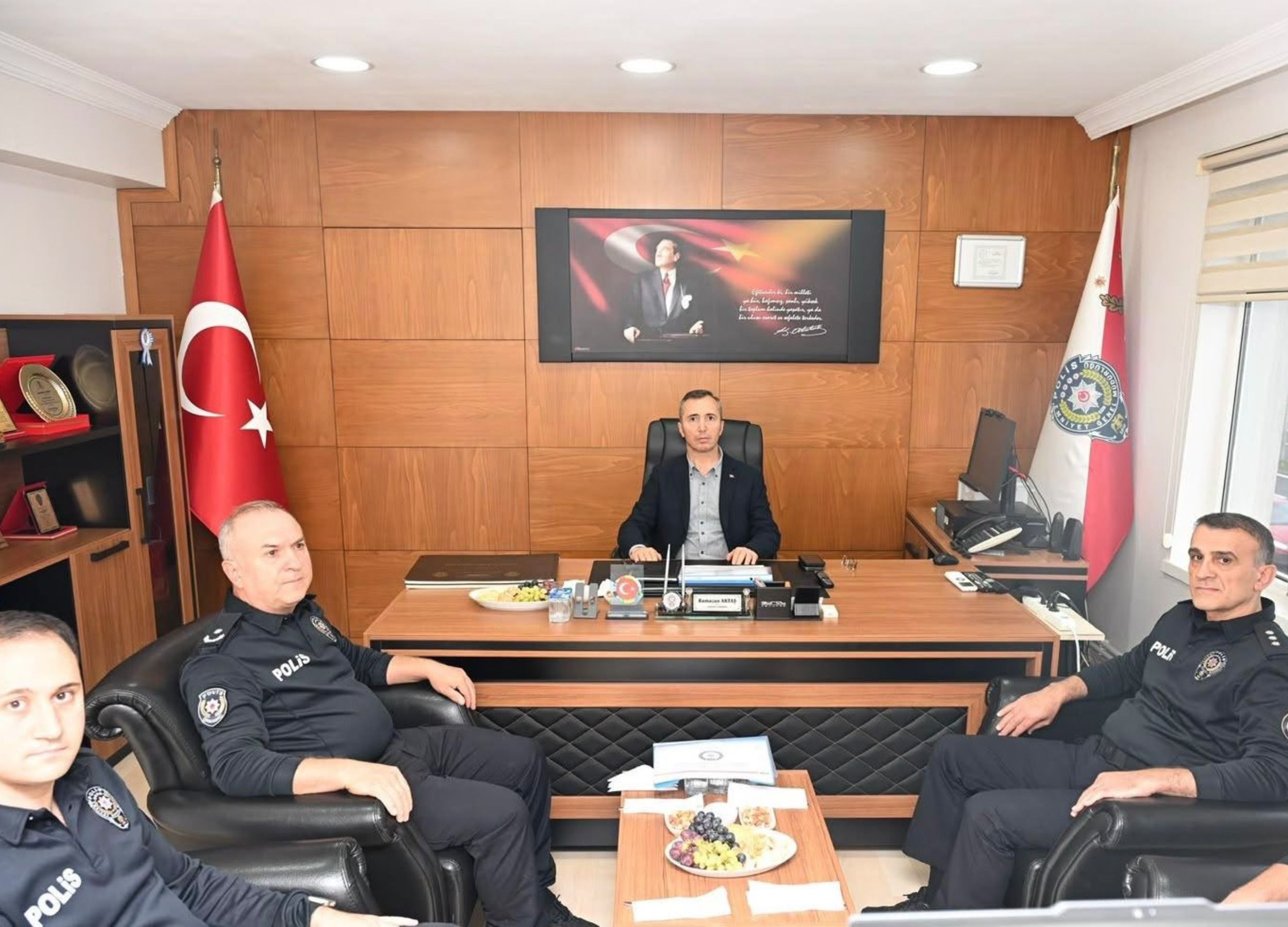 Samsun Haber: Samsun Emniyet Müdürü Faruk Aydın’dan 3 ilçeye kritik ziyaret