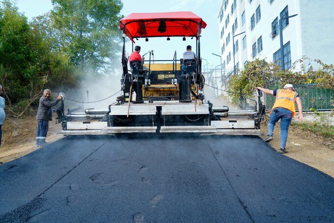 samsun haber İlkadım’da asfalt çalışmaları hız kesmiyor
