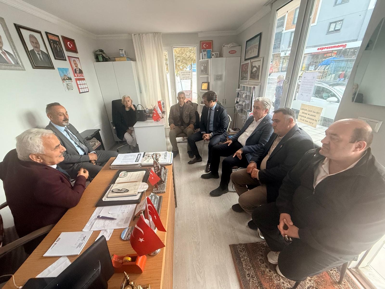 Samsun haber: Yeni Parti Samsun Milletvekili Murat Çan’dan muhtarlara ziyaret