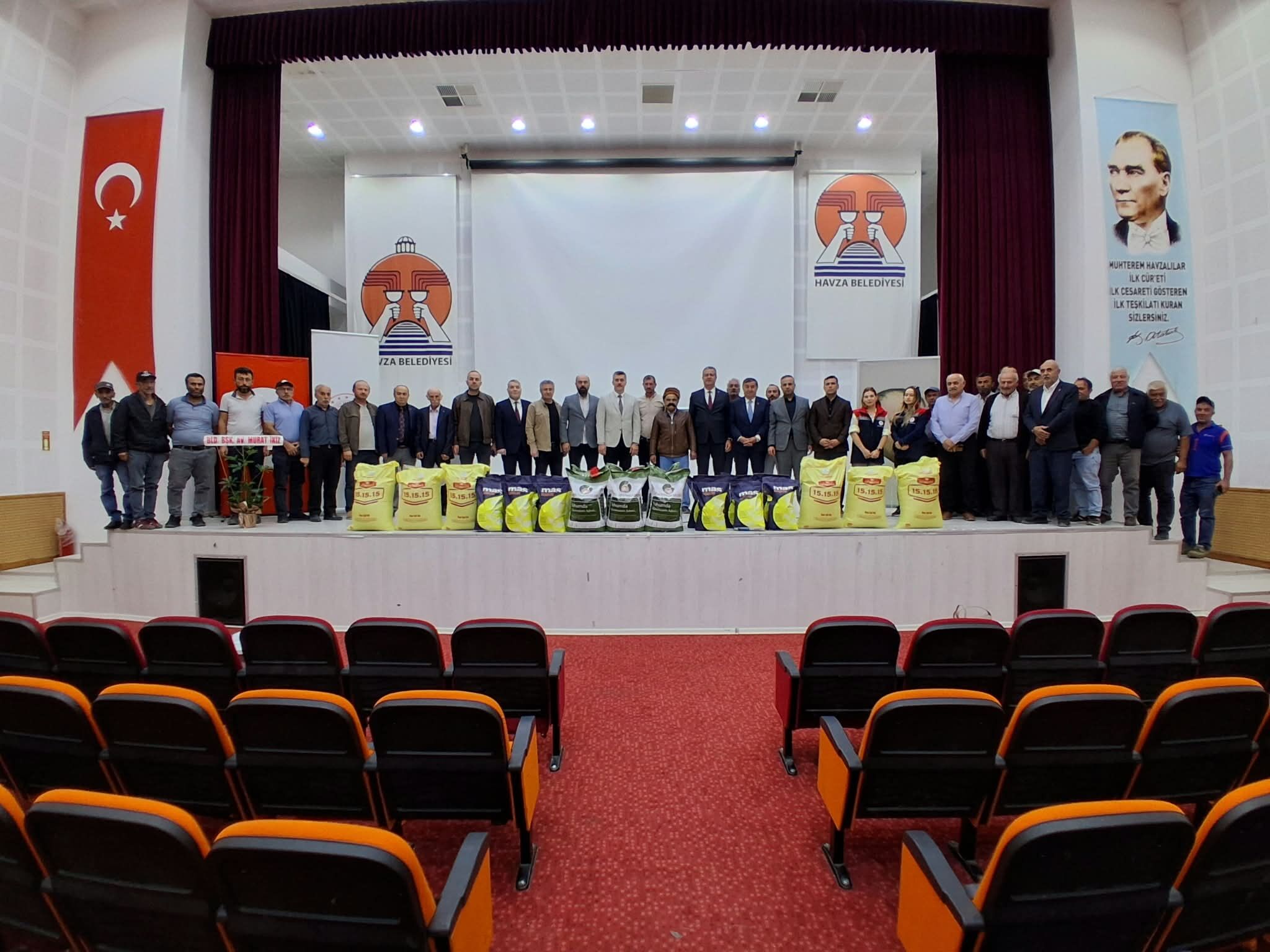 Samsun Haber: Havza’da çiftçiye can suyu! Tohum desteği başladı