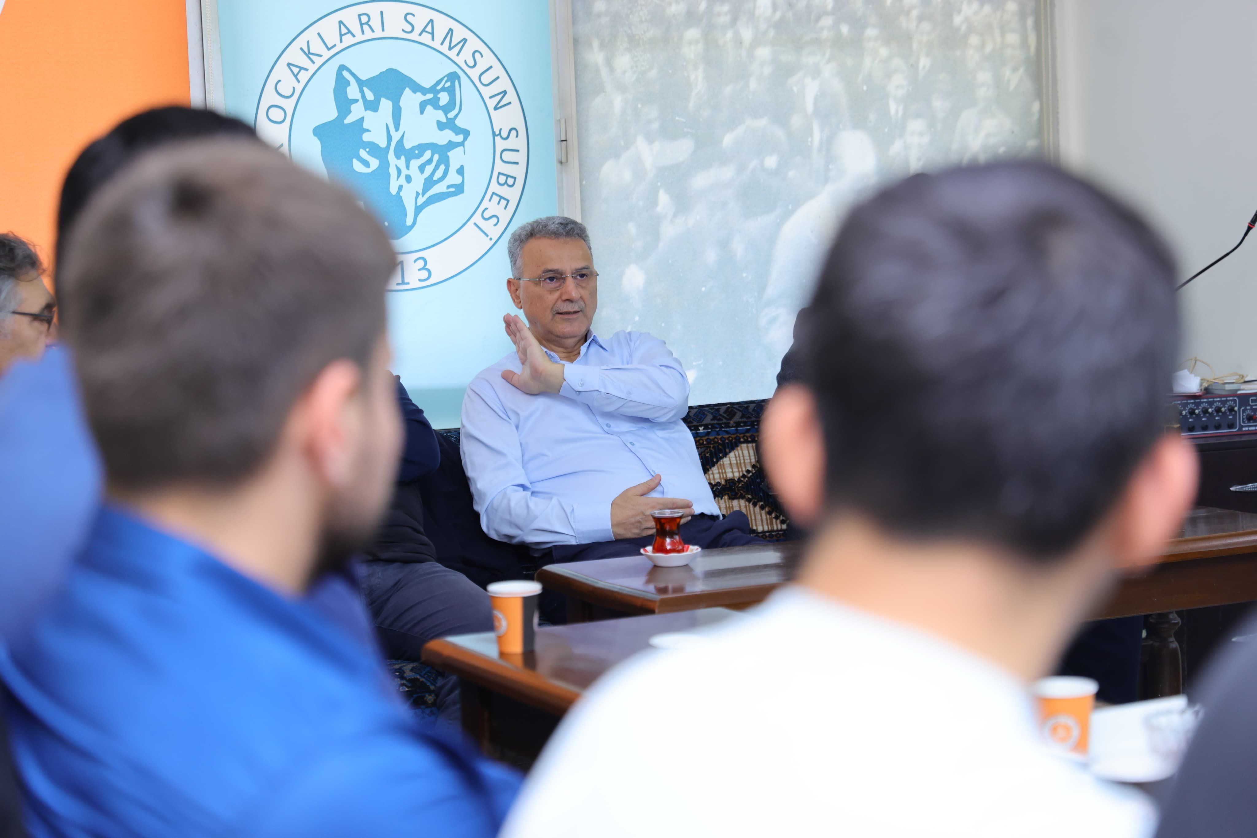Samsun haber: İlkadım Belediye Başkanı İhsan Kurnaz: “Gençlerimiz geleceğimizin köprüsü”