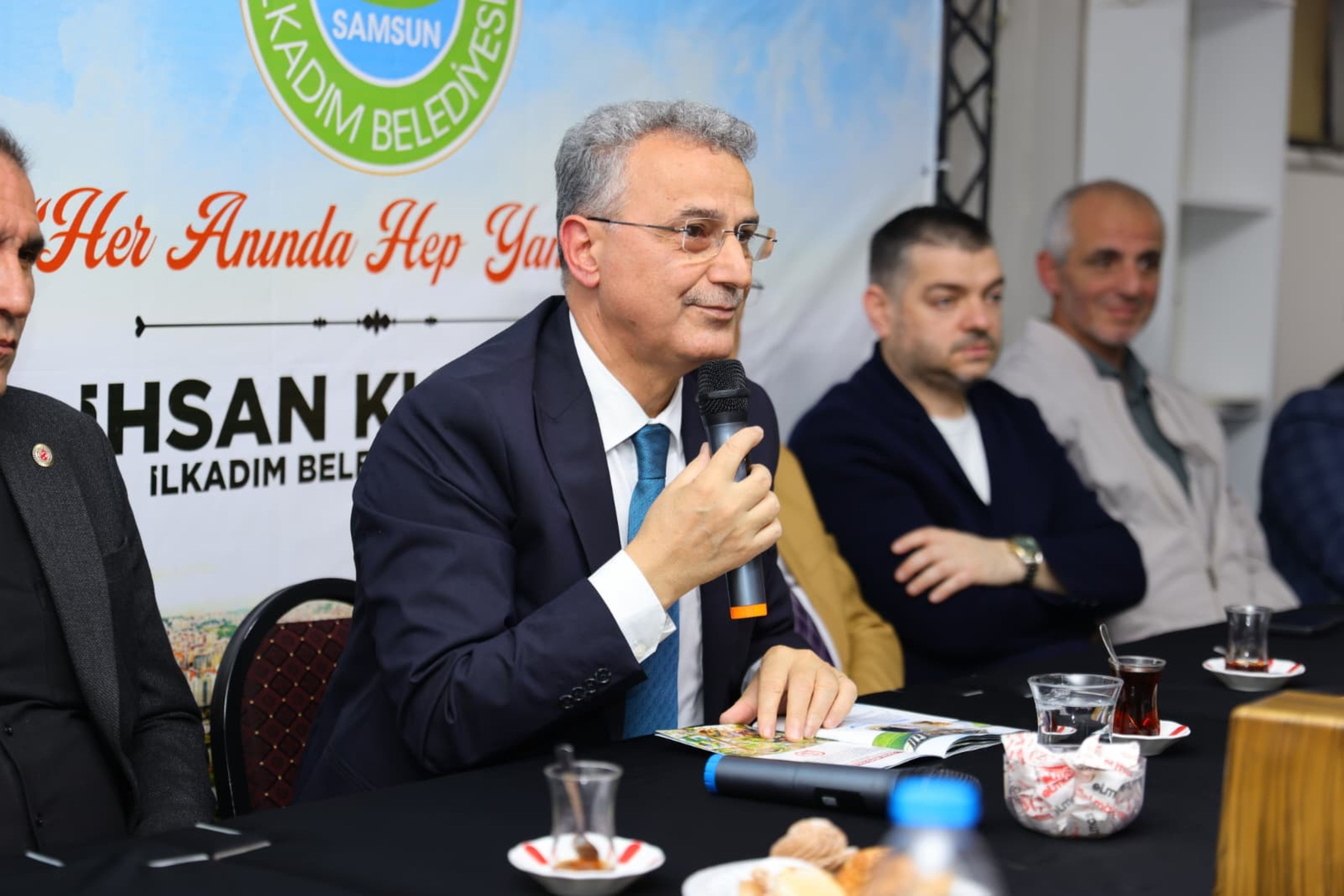 Samsun haber: İlkadım Belediye Başkanı İhsan Kurnaz: “Bir kuruşunu heba etmiyoruz”