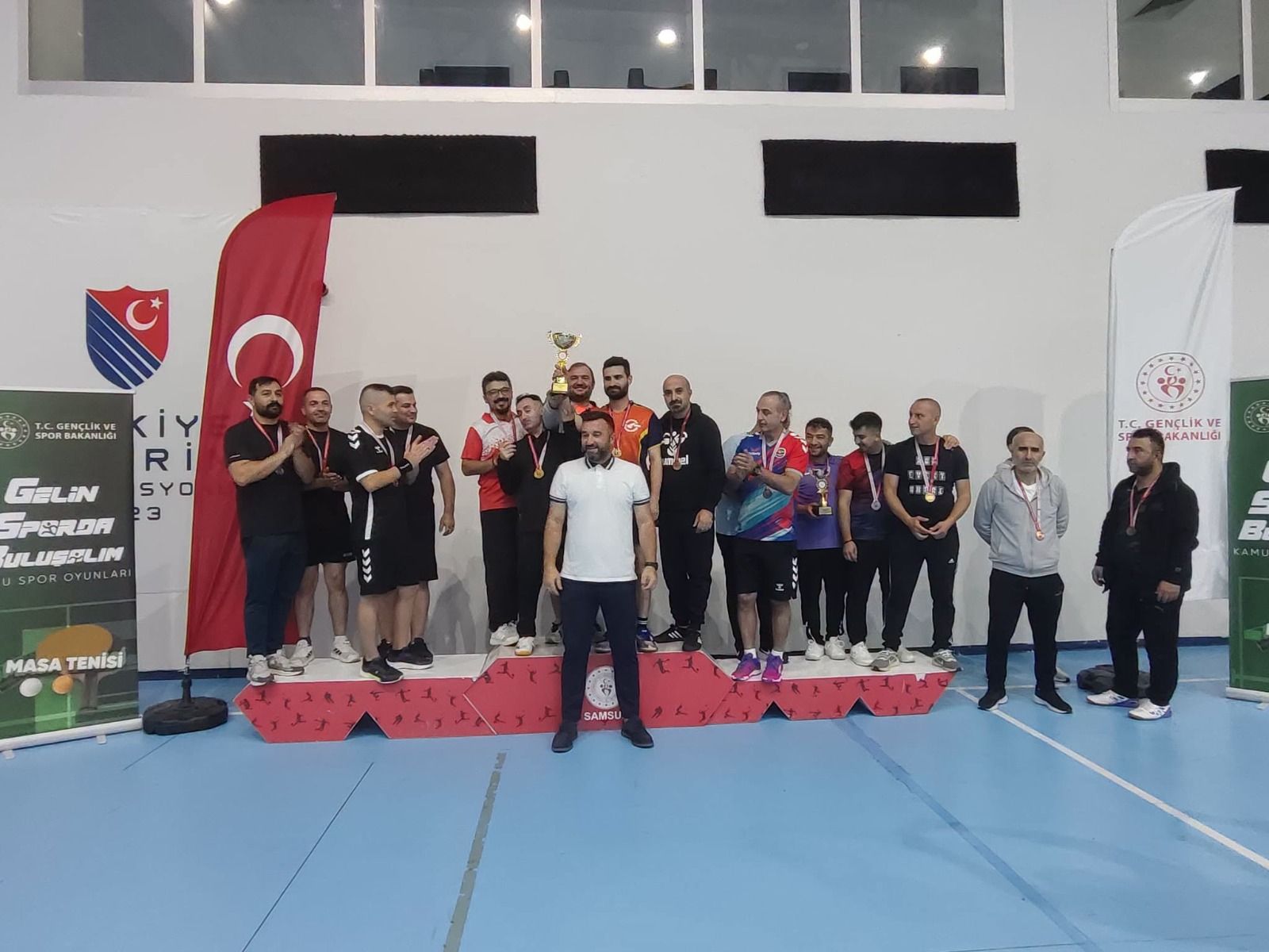 Kamu Spor Oyunları’nda şampiyon Samsun İl Sağlık Müdürlüğü