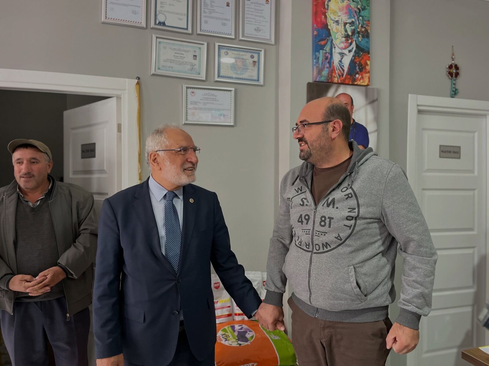 Samsun Haber: Saadet Partili Mehmet Karaman Havza'da talepleri dinledi