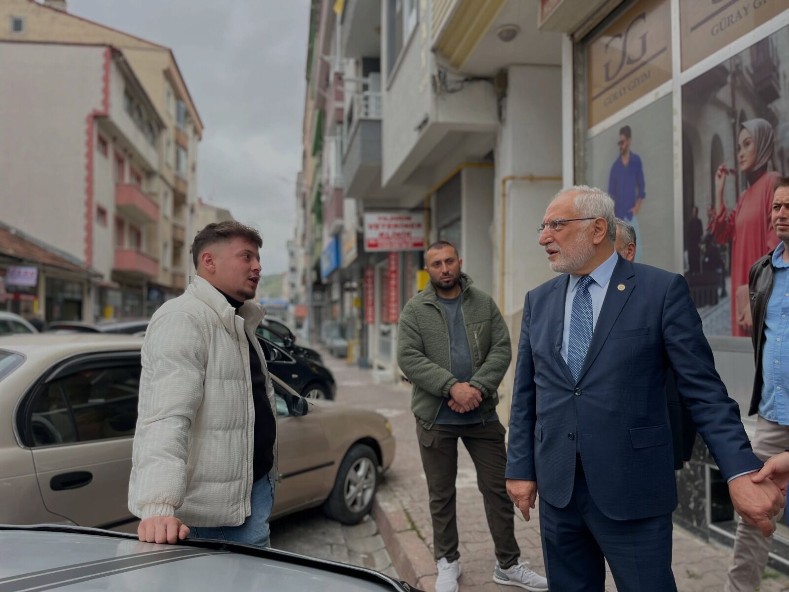 Samsun Haber: Saadet Partili Mehmet Karaman Havza'da talepleri dinledi