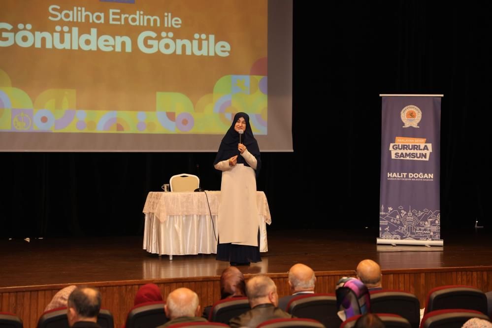 Saliha Erdim, Samsun’da gönüllere seslendi