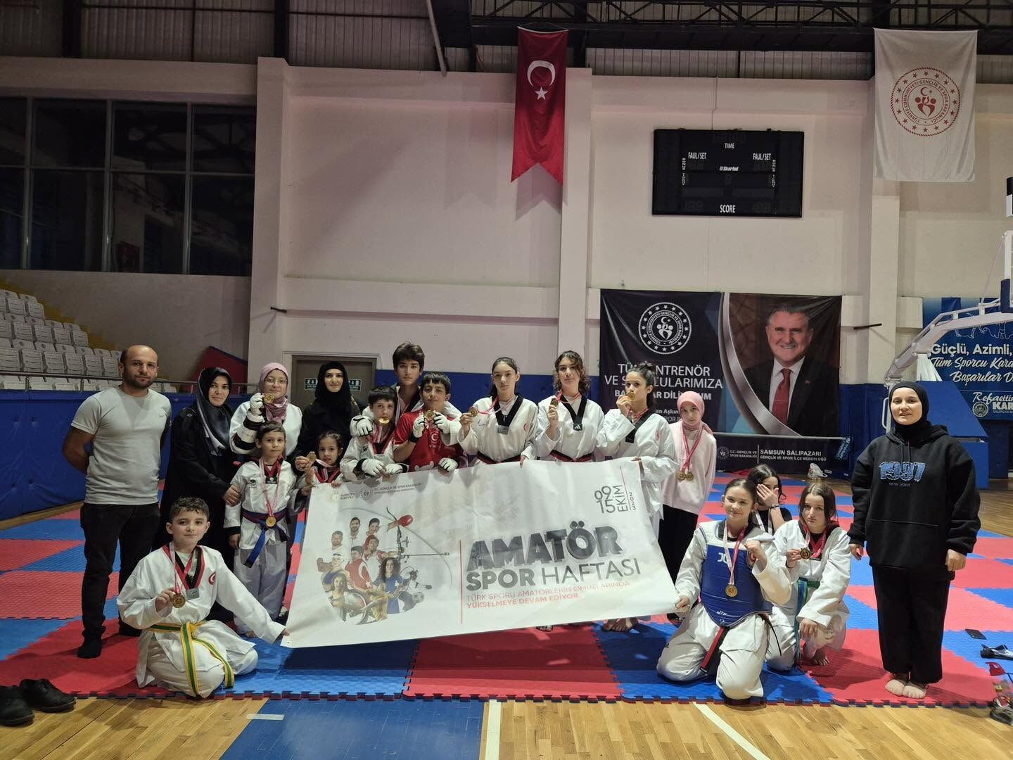 Samsun Haber: Salıpazarı’nda Amatör Spor Haftası coşkuyla başladı