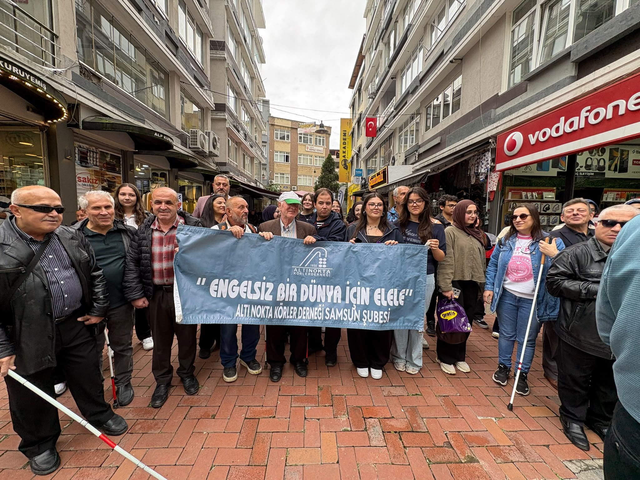 Samsun haber Samsun’da görme engellilerden çağrı “Yaşamak bizim de hakkımız”