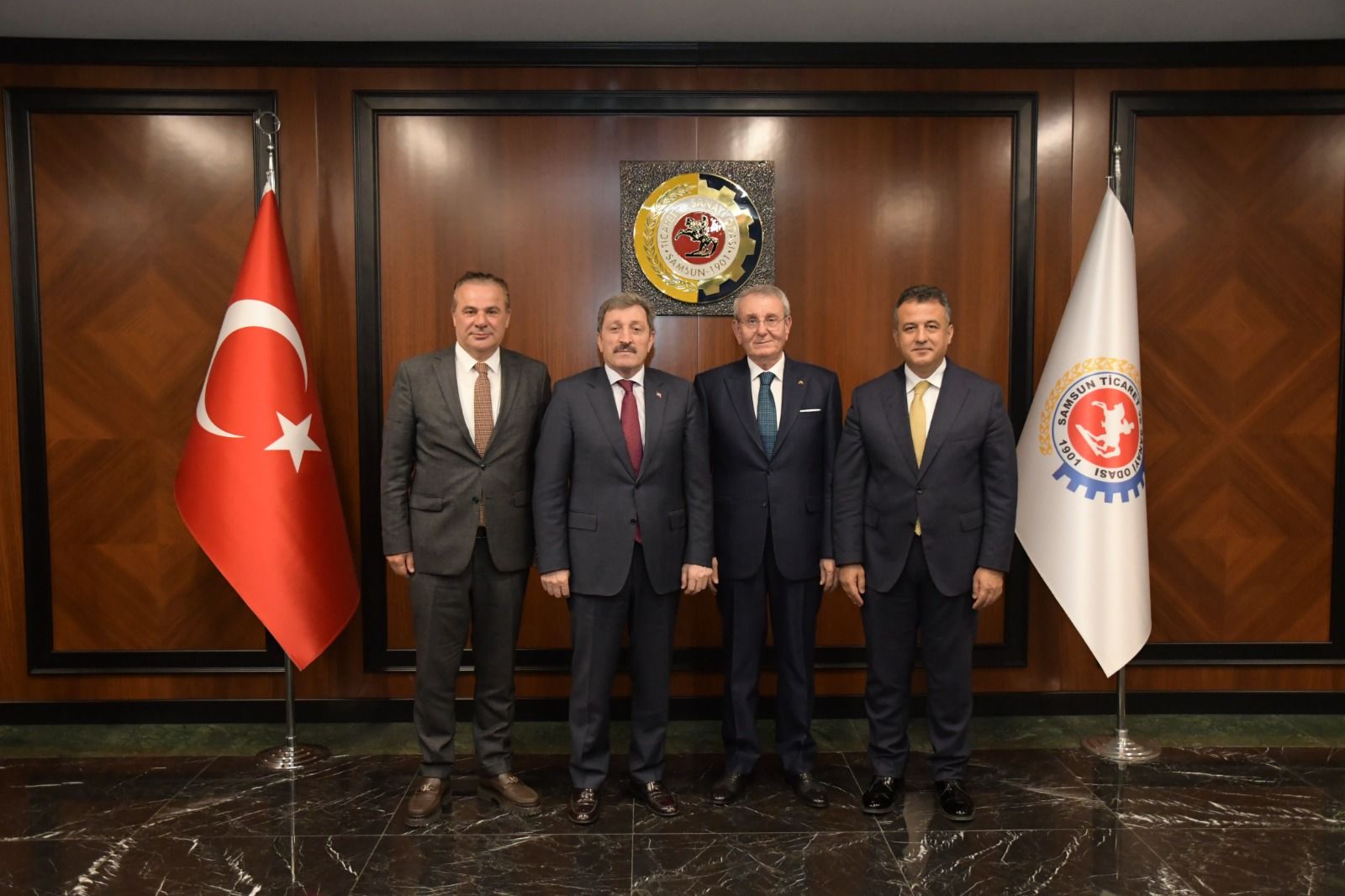 Samsun Haber: Samsun TSO'da yeni dönem! Tavlı ve Doğan'dan ziyaret