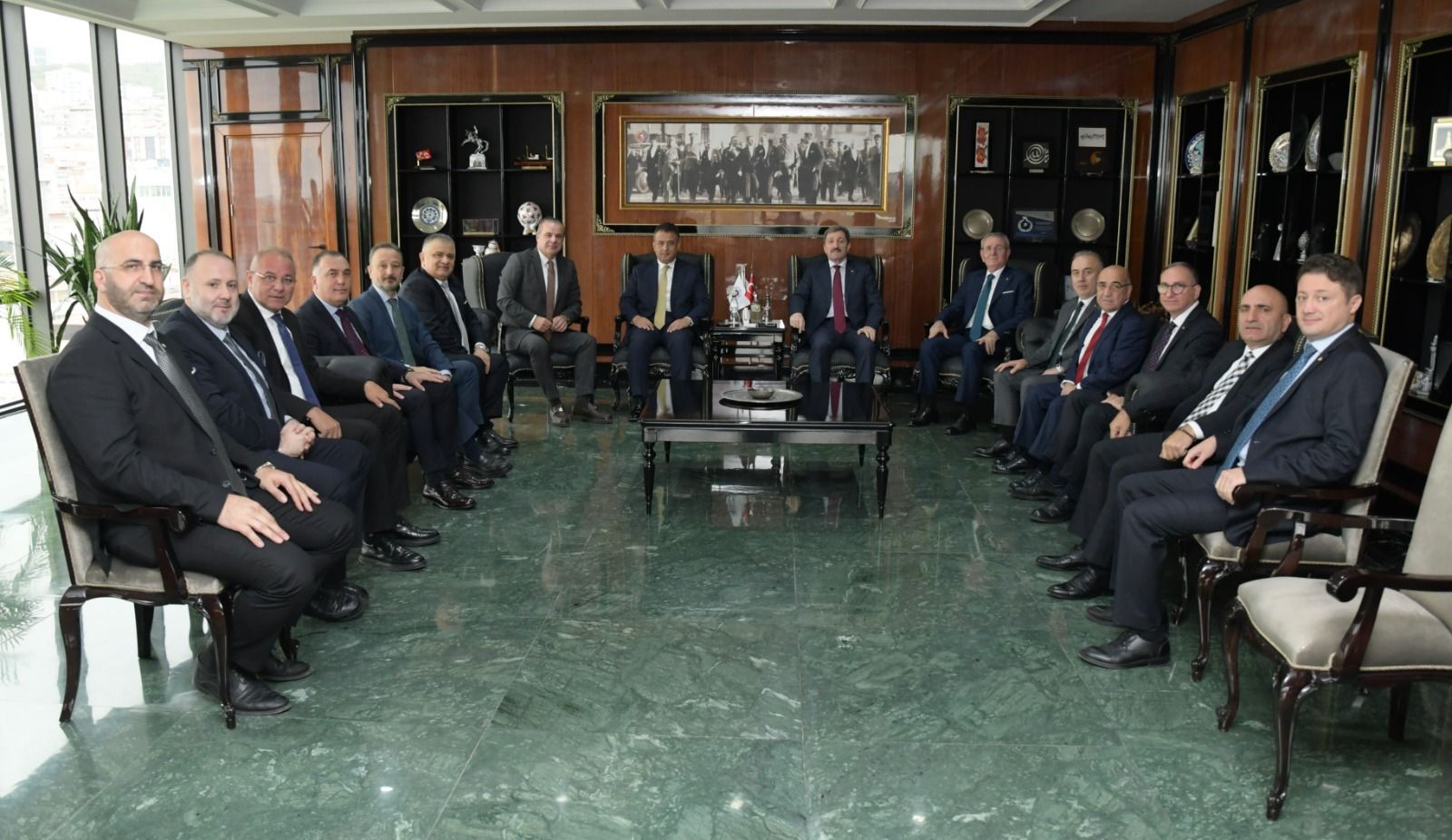 Samsun Haber: Samsun TSO'da yeni dönem! Tavlı ve Doğan'dan ziyaret