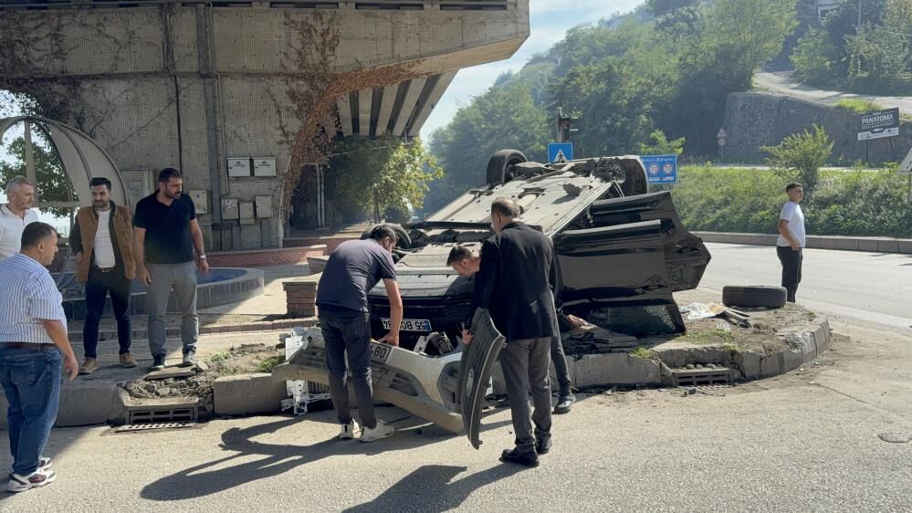 Samsun Haber: Samsun’da 2,6 milyonluk otomobilin sevinci 1 saat sürdü