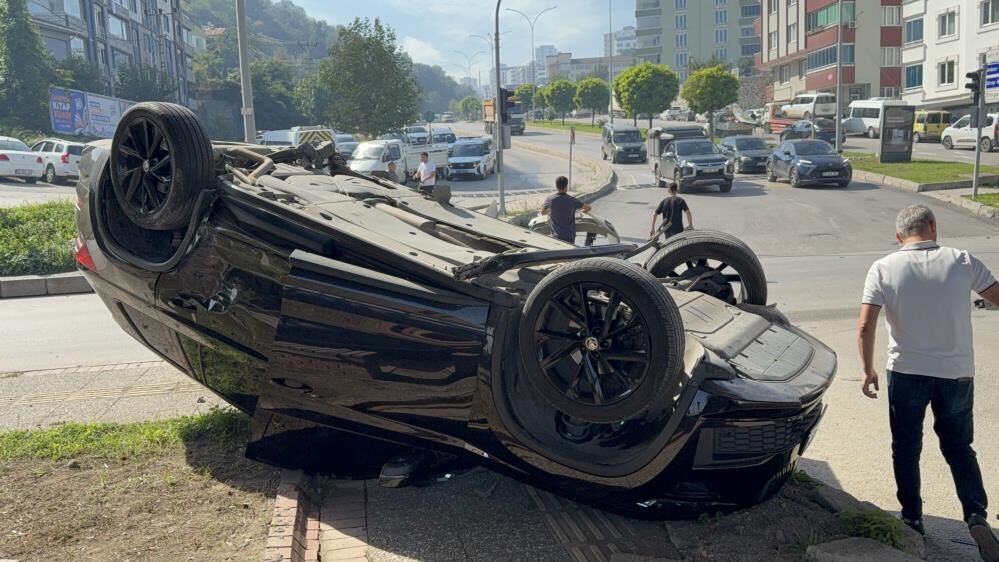 Samsun Haber: Samsun’da 2,6 milyonluk otomobilin sevinci 1 saat sürdü