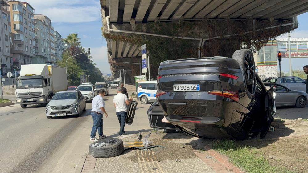 Samsun Haber: Samsun’da 2,6 milyonluk otomobilin sevinci 1 saat sürdü
